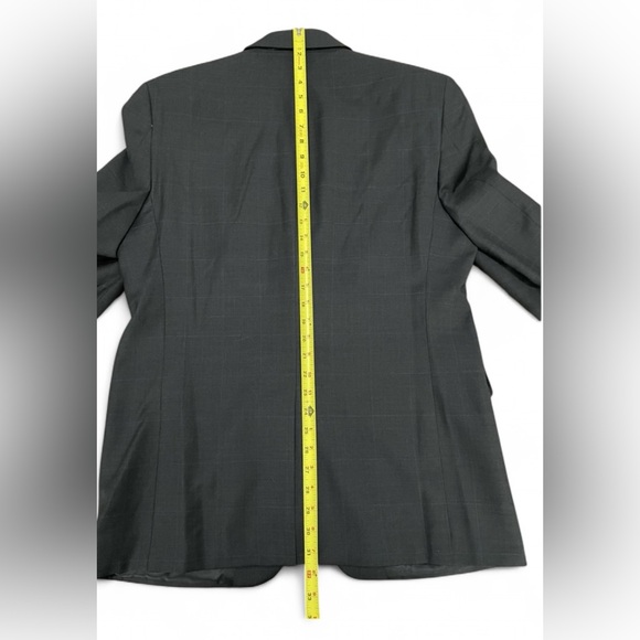 Polo Lauren Ralph Lauren 40R Blue Windowpane Plaid Wool Sport Coat Single Vent - Picture 13 of 13